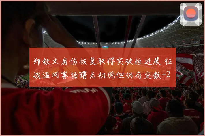 郑钦文肩伤恢复取得突破性进展 征战温网赛场曙光初现但仍存变数